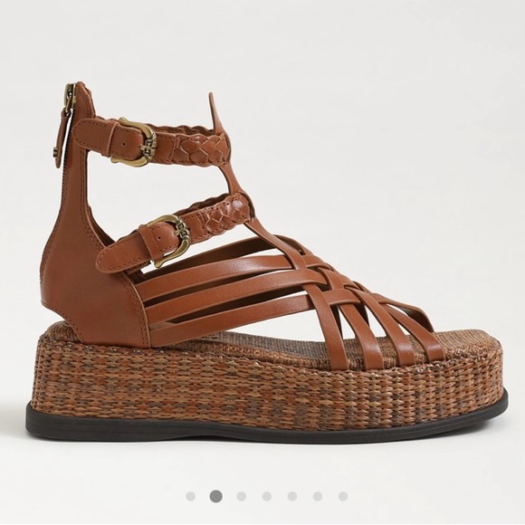 Sam Edelman: Nicki Platform Sandals Sz. 9 - Picture 3 of 7